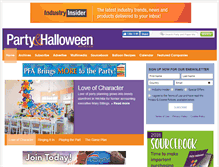 Tablet Screenshot of partypaper.com